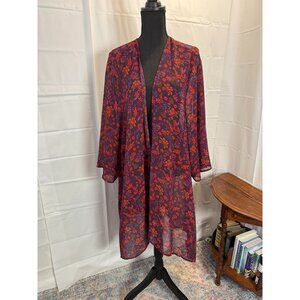 Torrid Chiffon High Low Kimono